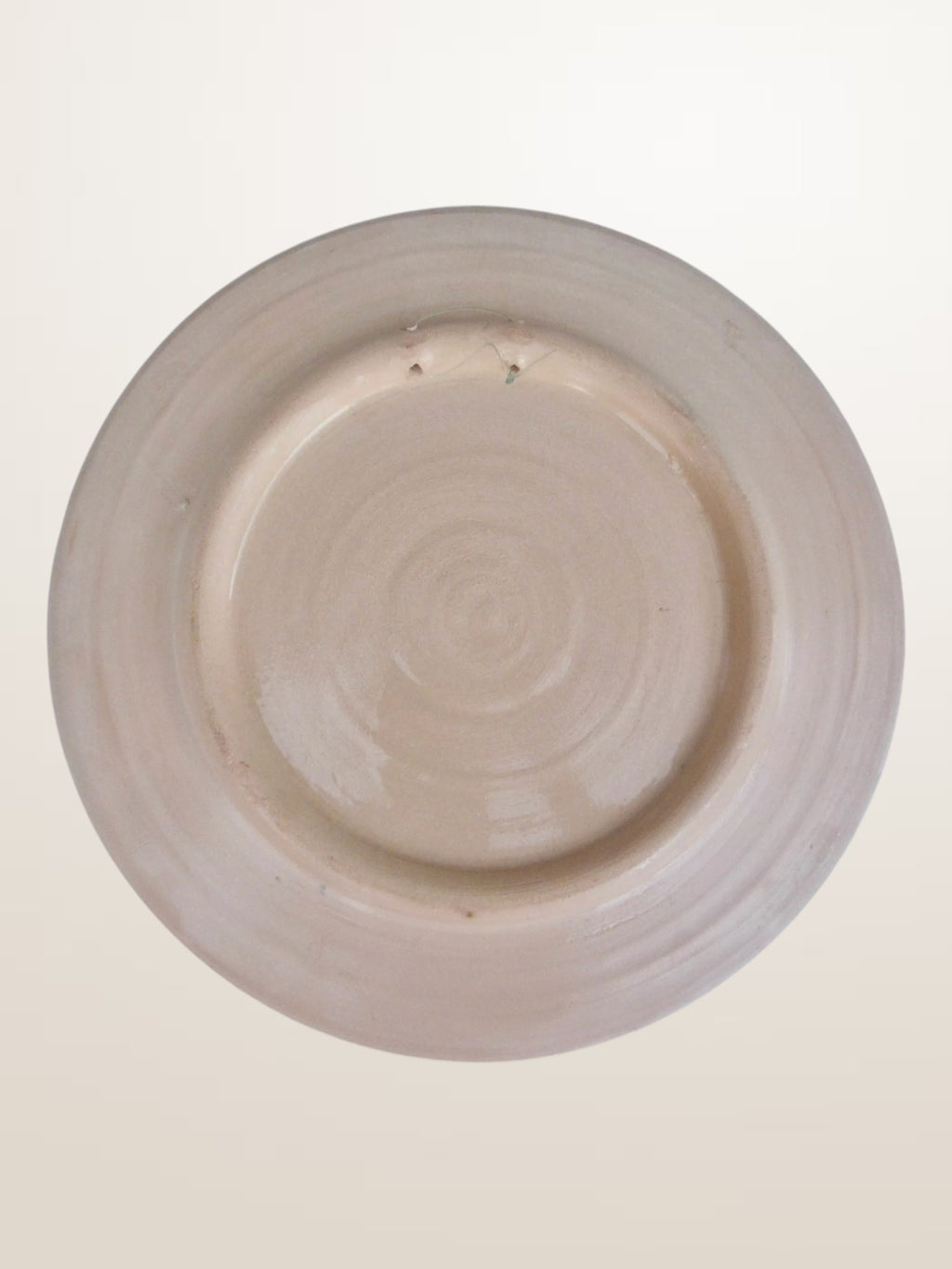 Set de trois plats en céramique peinte espagnole - ⌀ 23, 26 et 32 cm