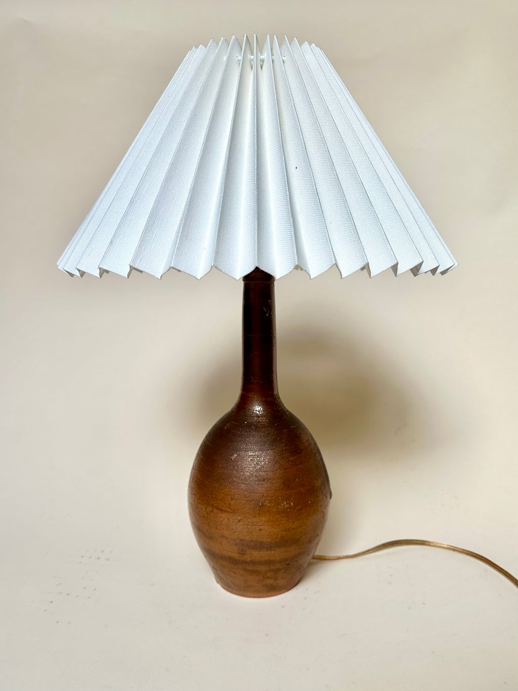 Lampe à poser en grès