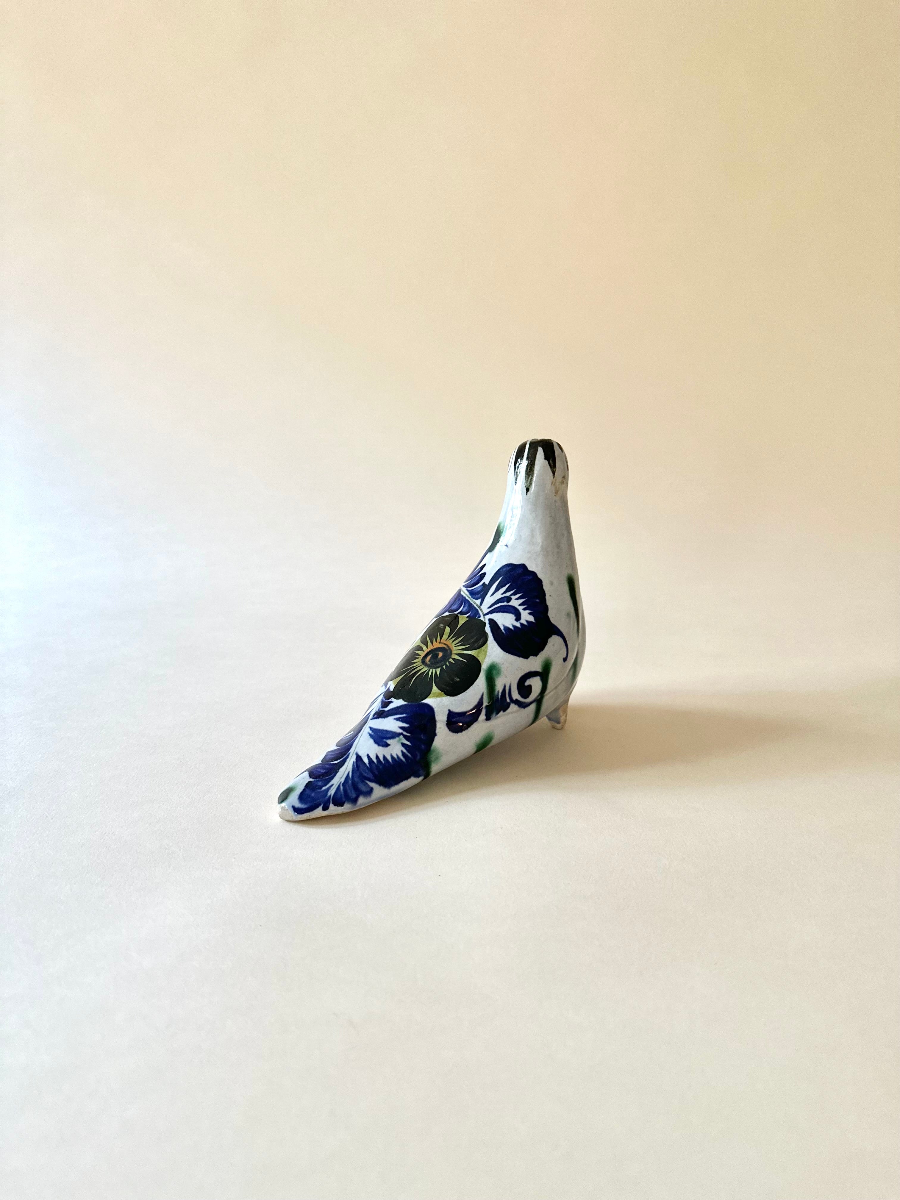 Oiseau en céramique
