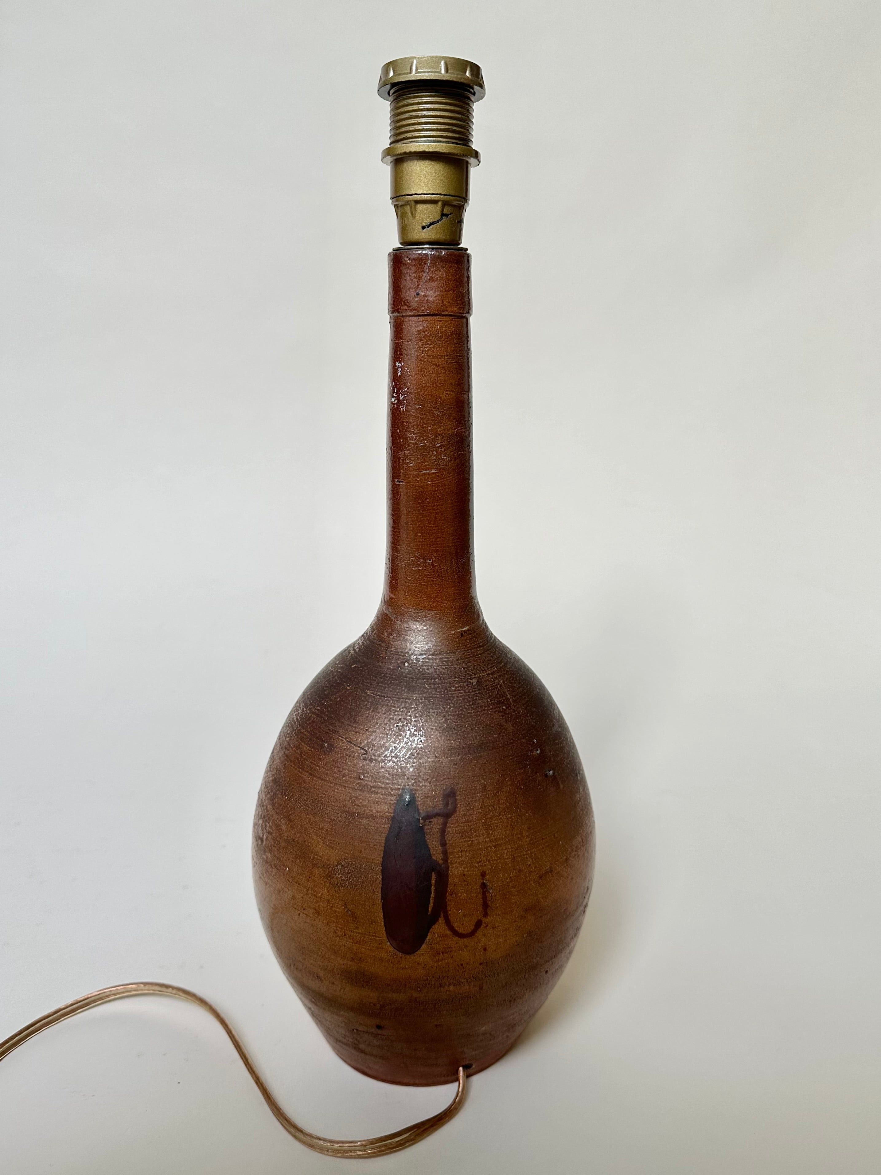 Lampe à poser en grès