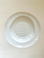 Set de six assiettes creuses anglaises, en céramique ironstone, motifs fleurs