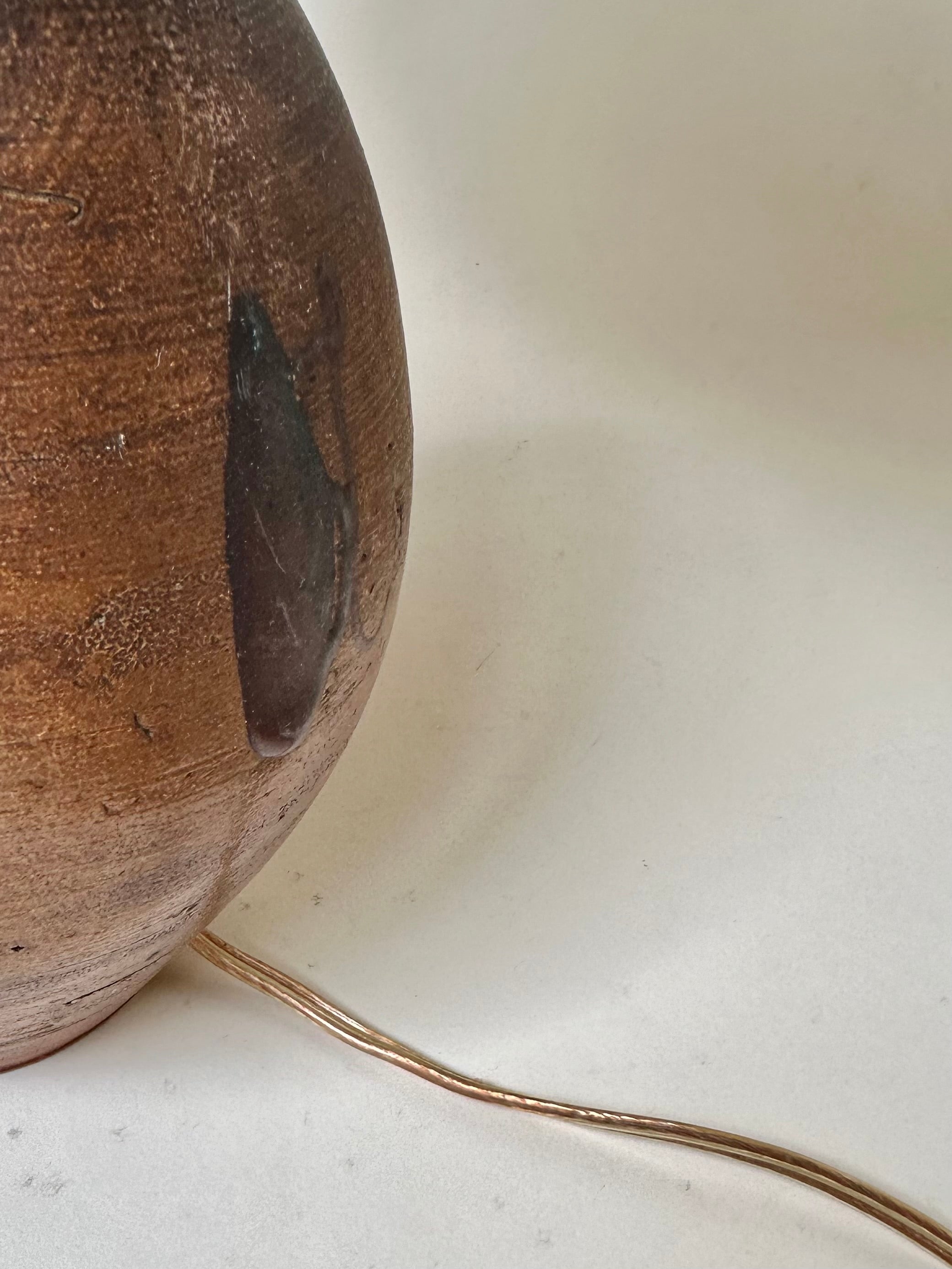 Lampe à poser en grès