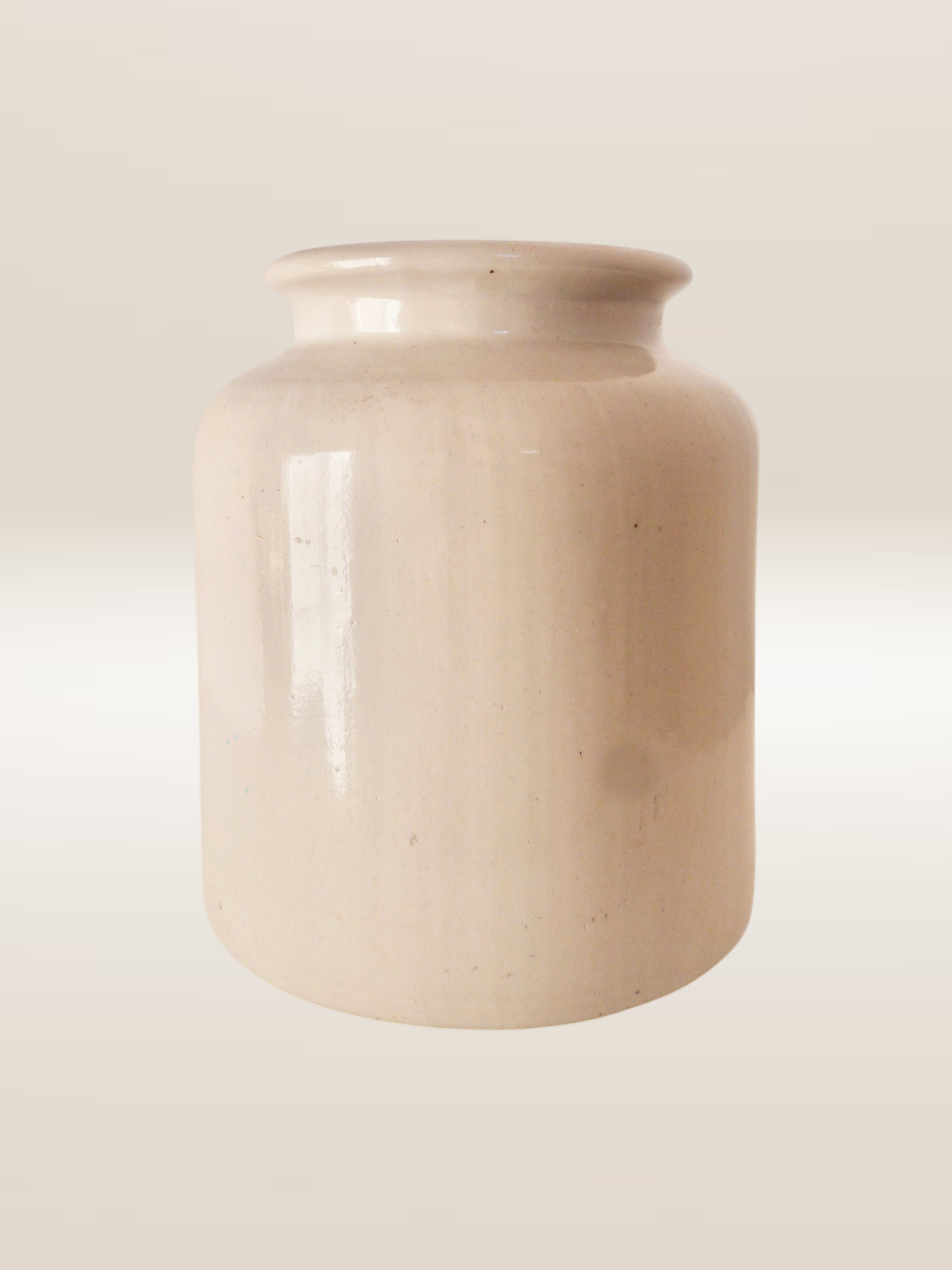 Ensemble de cinq pots en grès vernissé