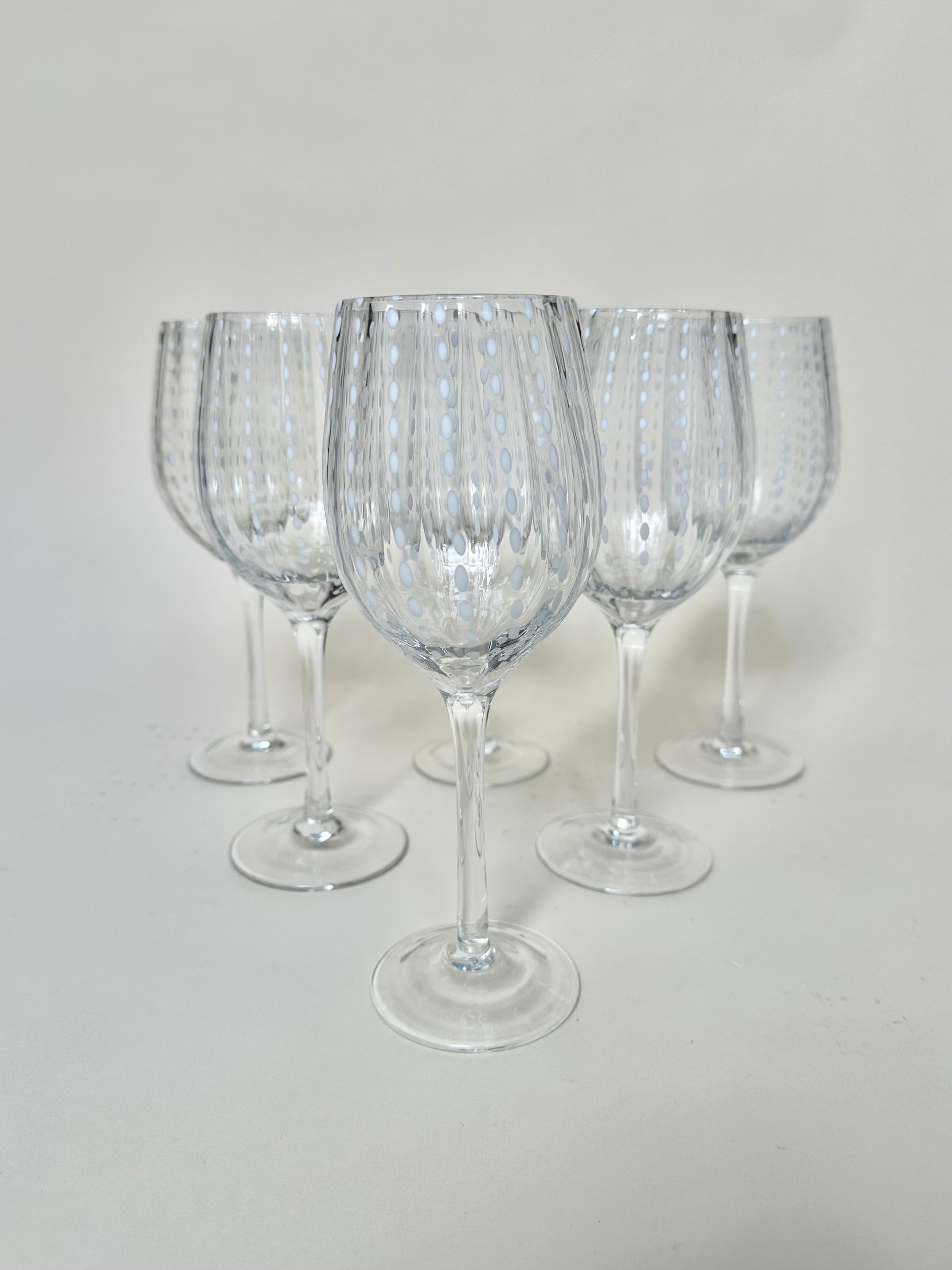 Verres à vin blanc