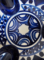 Cendrier en faïence émaillée Saint-Jean-de-Bretagne