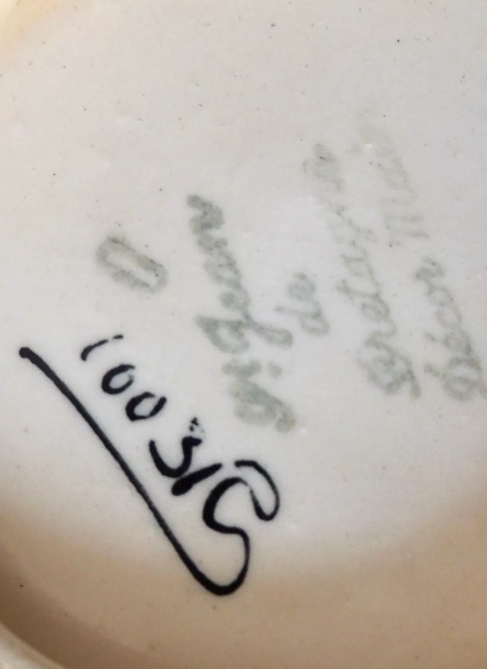 Cendrier en faïence émaillée Saint-Jean-de-Bretagne