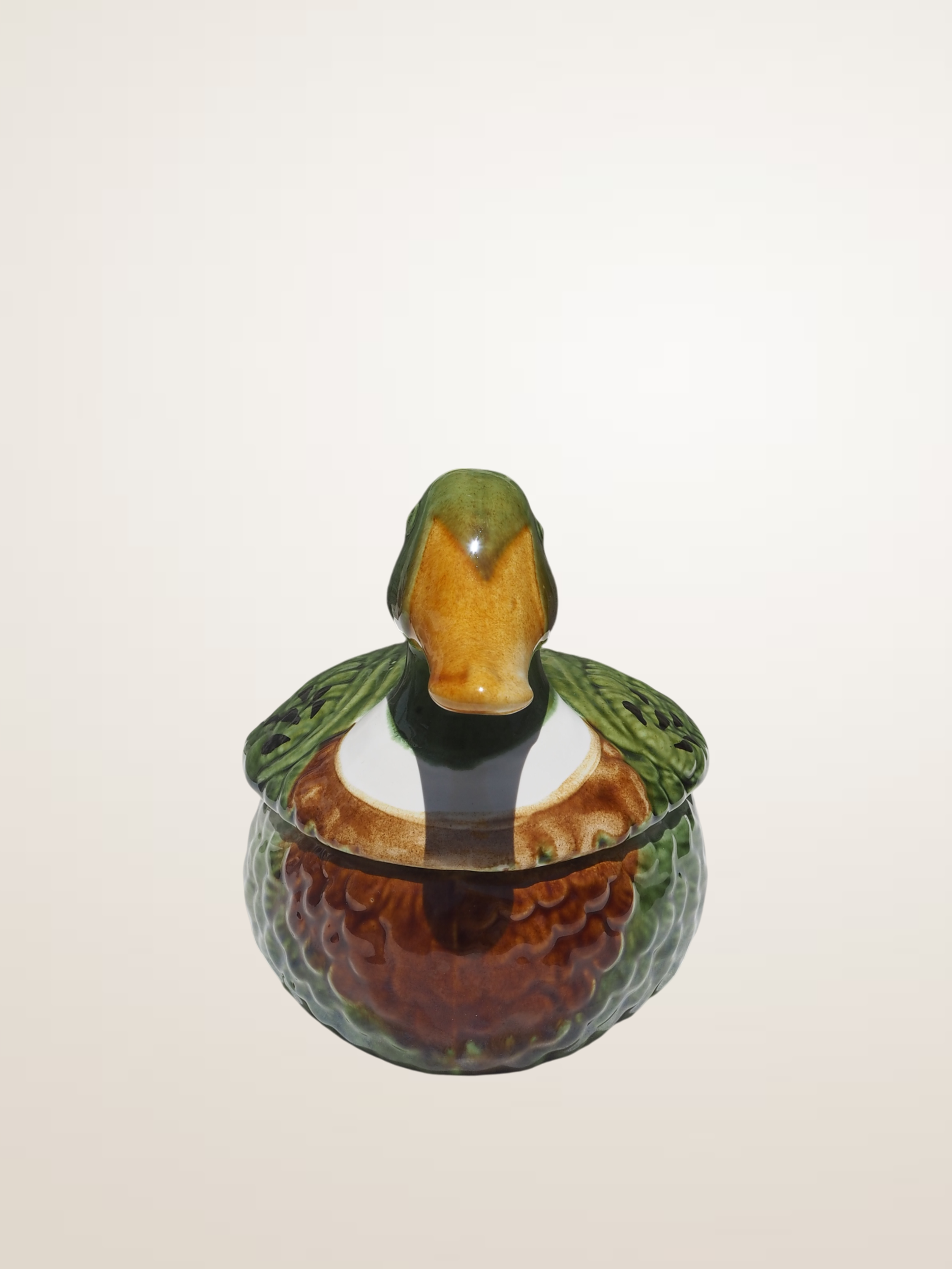 Terrine canard en faïence Michel Caugant