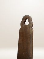 Chaise paysanne tripode en bois