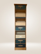 Cartonnier en bois et carton