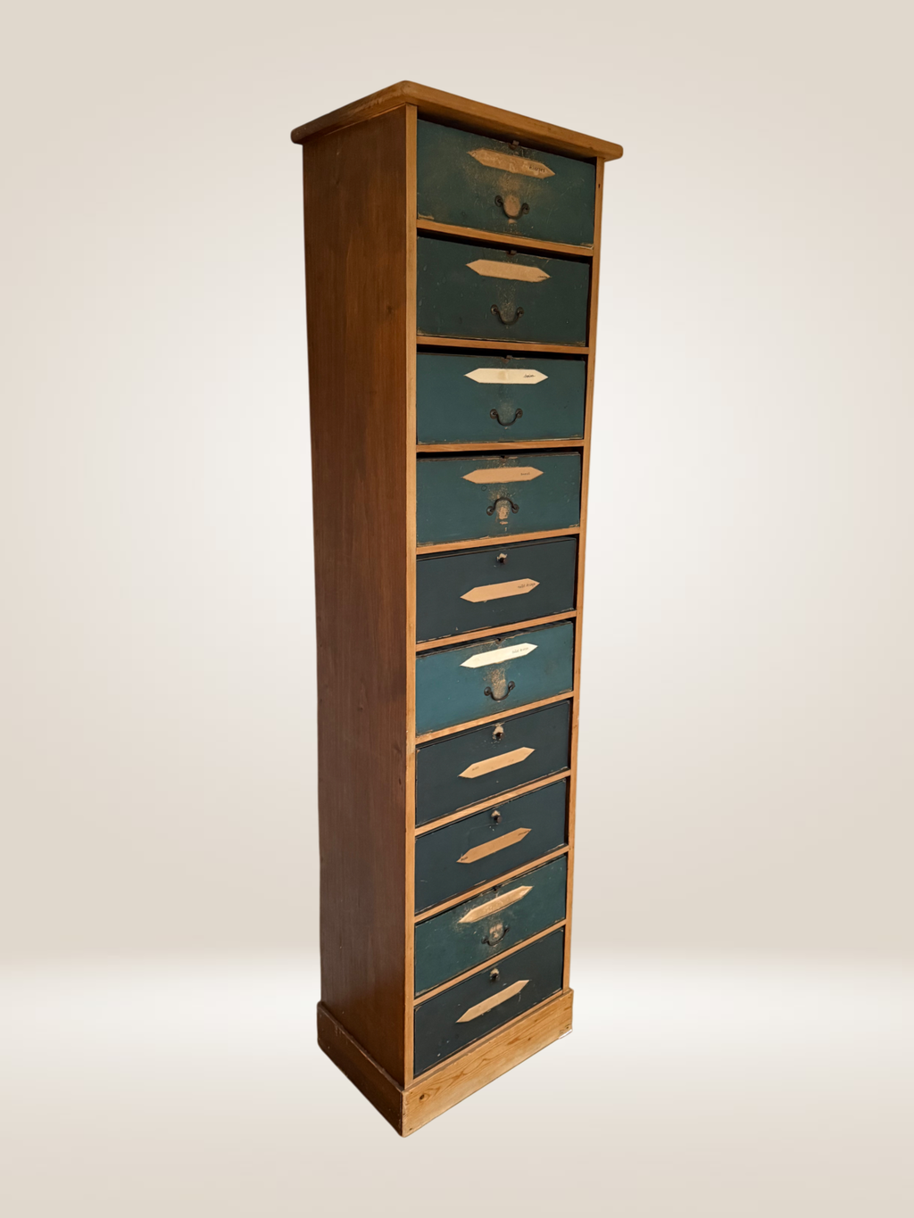 Cartonnier en bois et carton