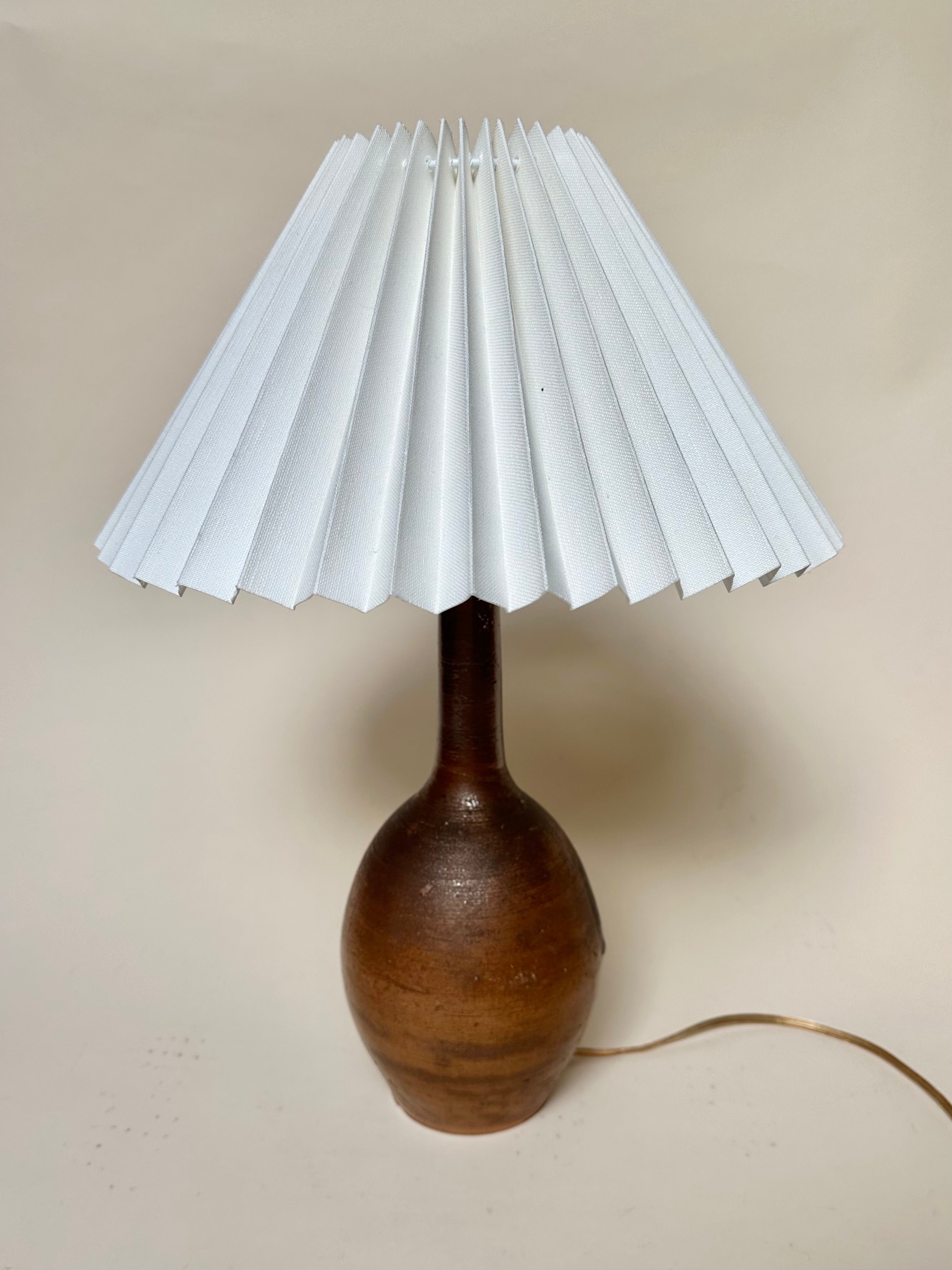 Lampe à poser en grès