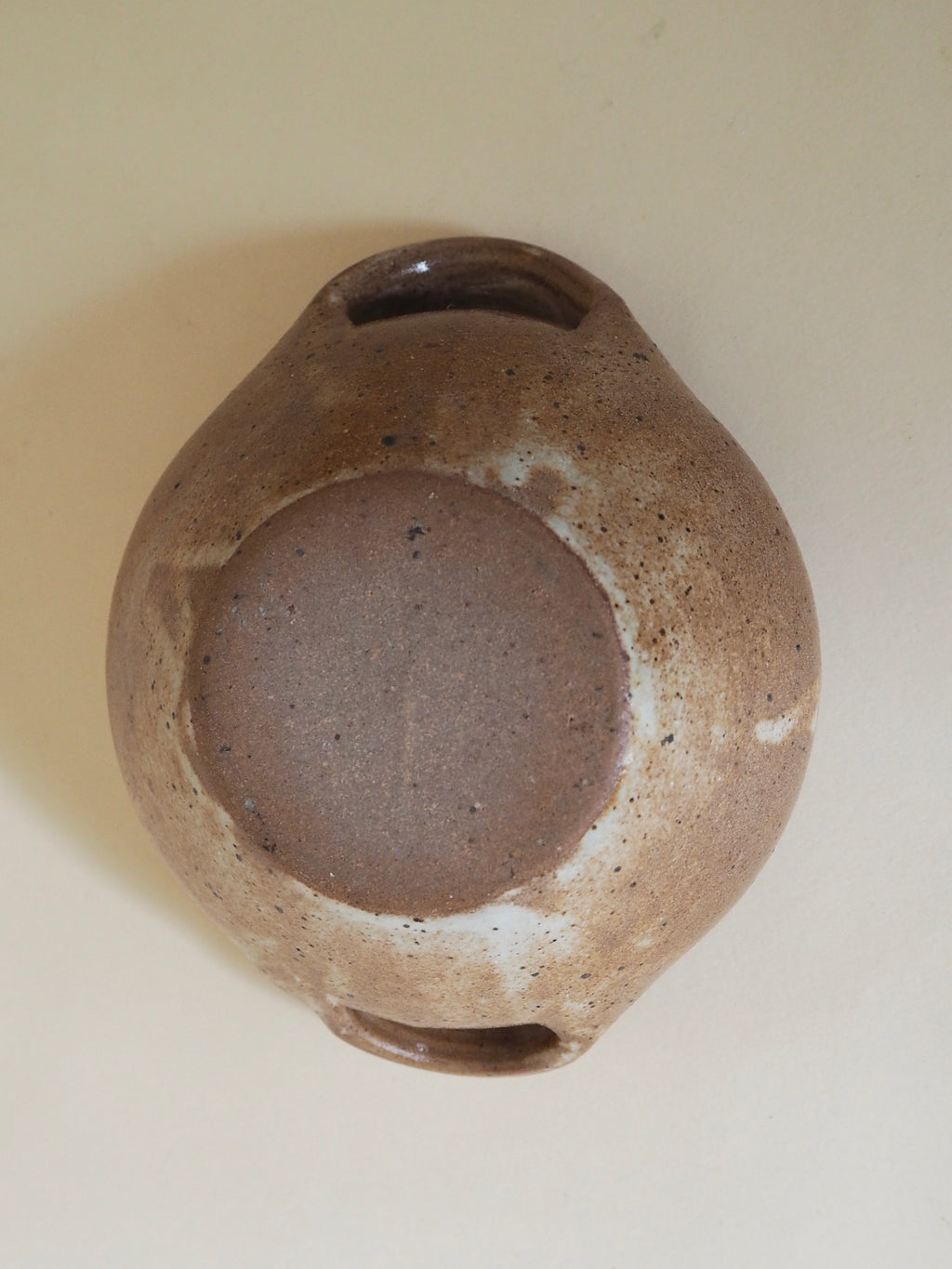 Sucrier en grès à anse