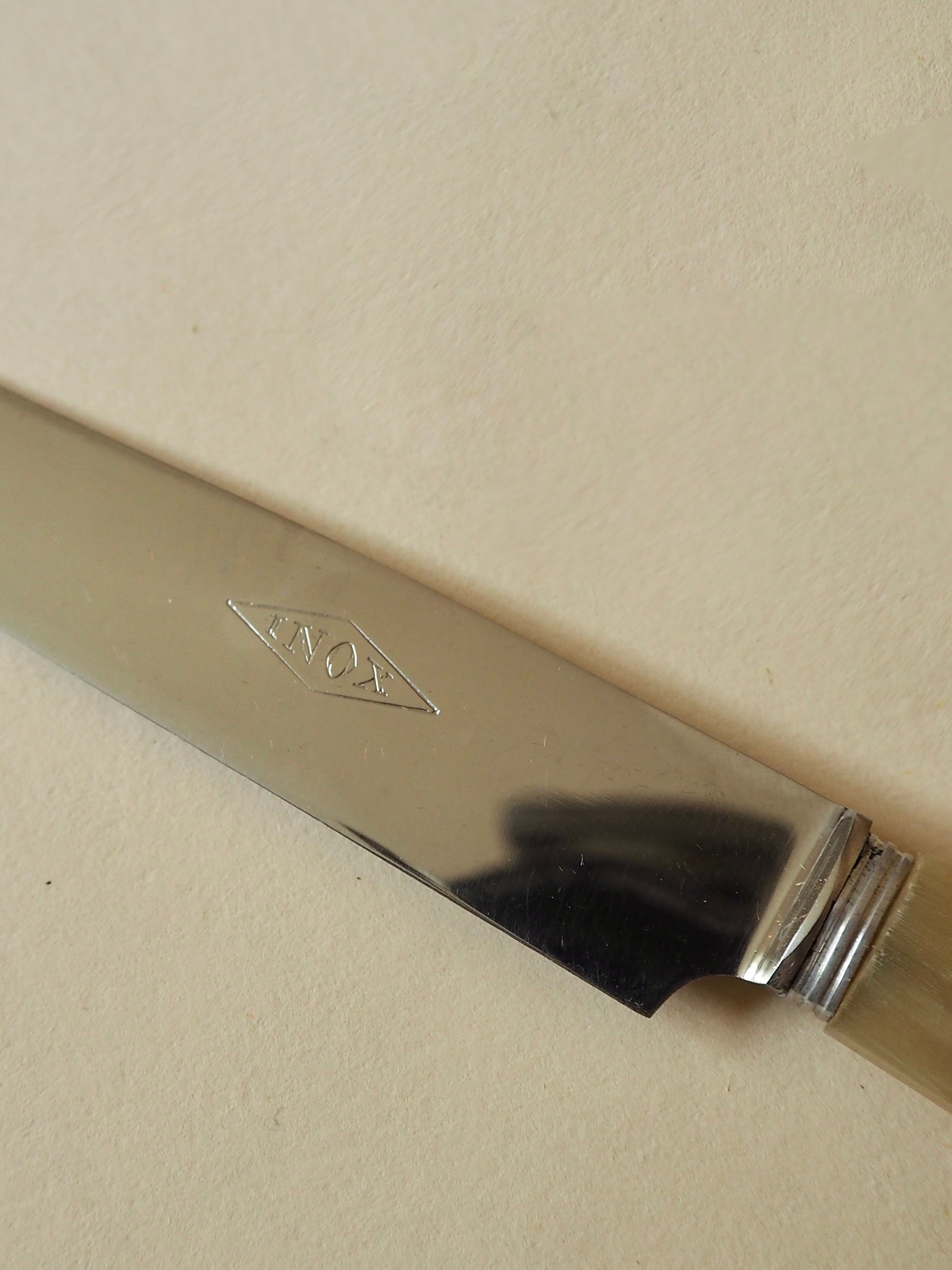 Ménagère de table en os et nacre