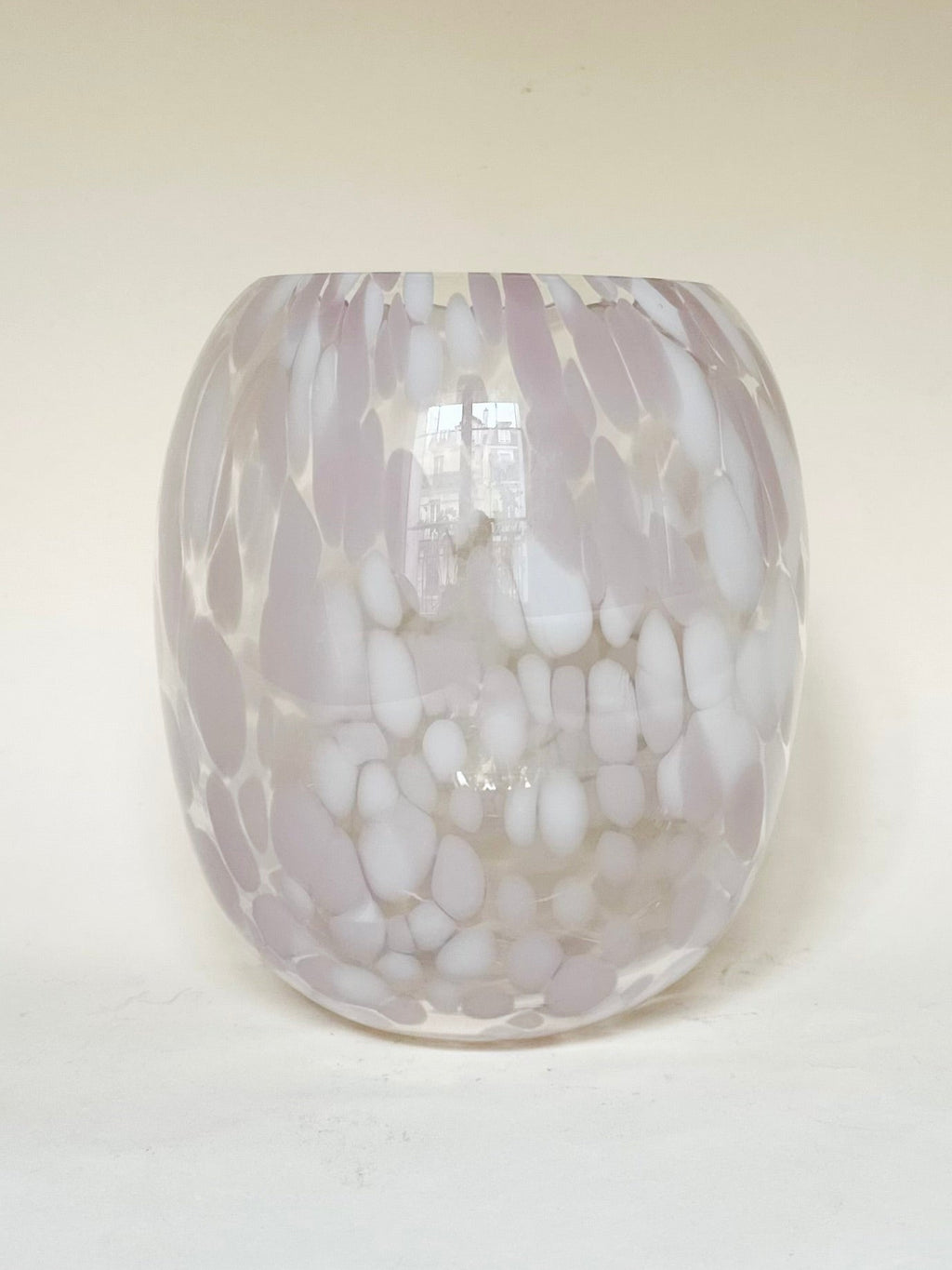 Vase en verre soufflé