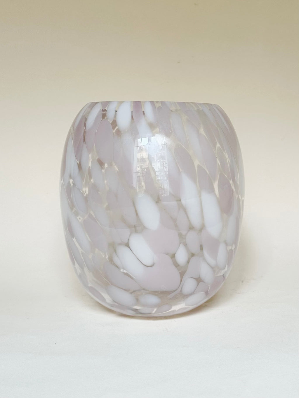 Vase en verre soufflé