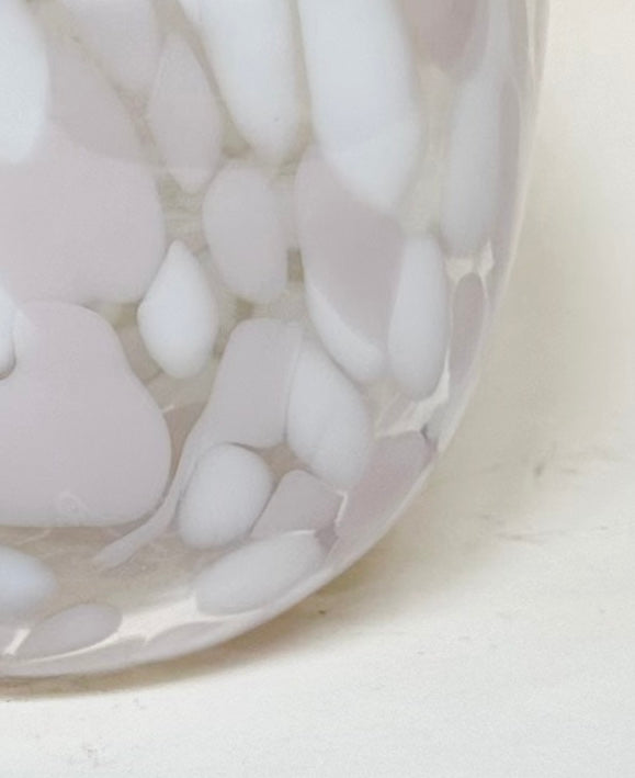 Vase en verre soufflé