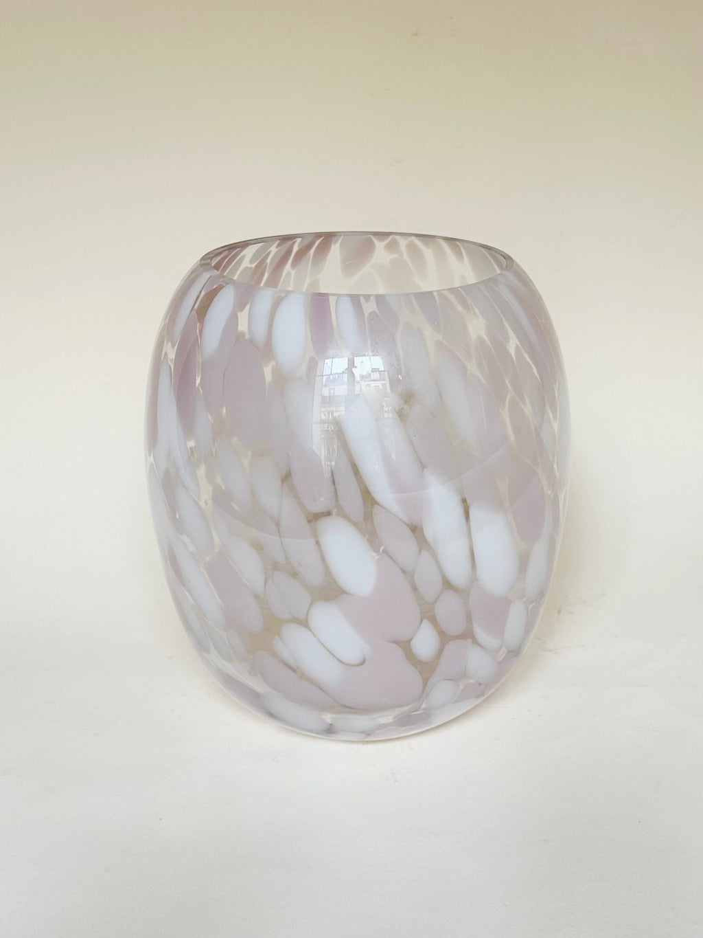 Vase en verre soufflé