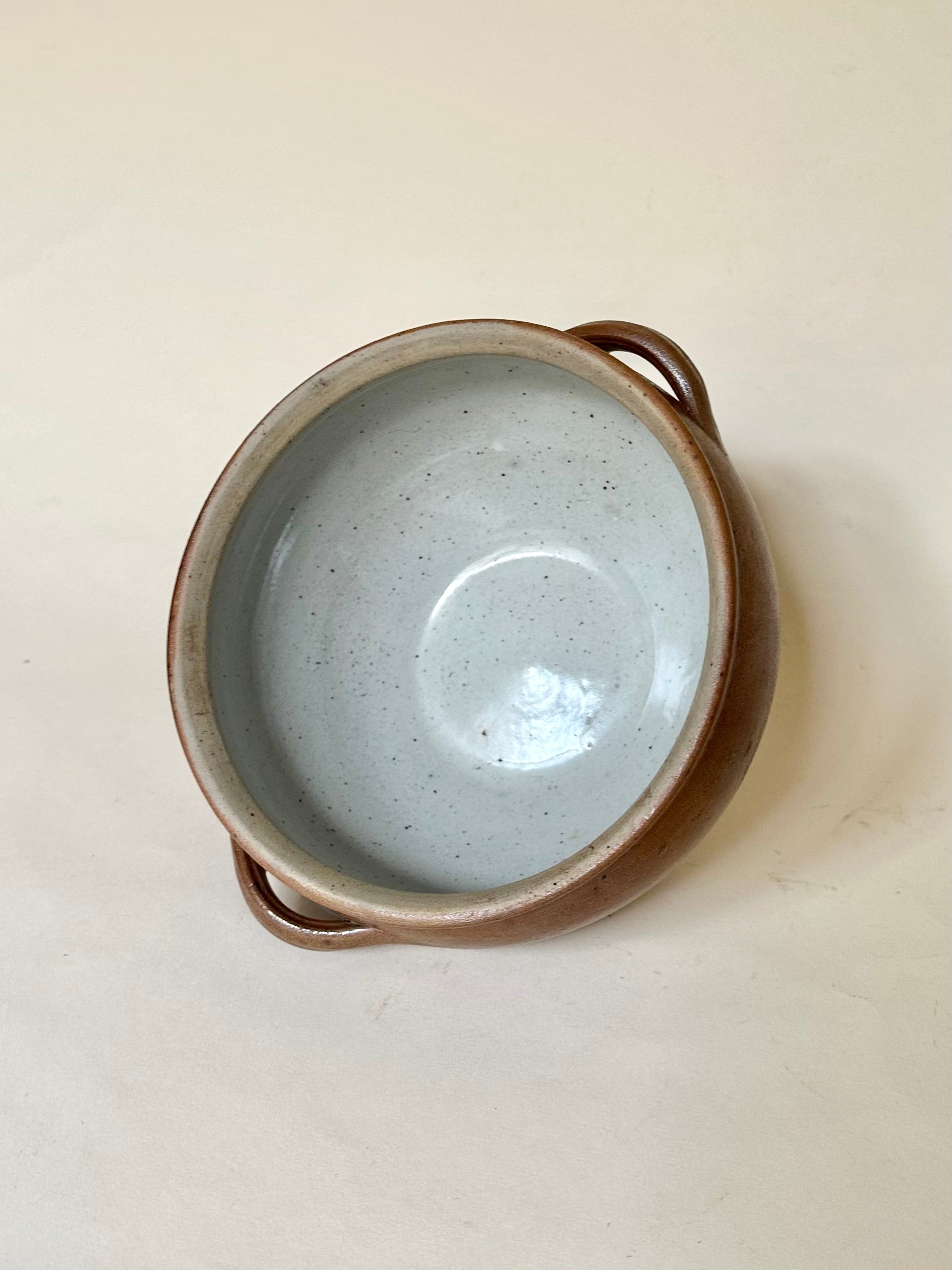Set de trois plats creux en grès