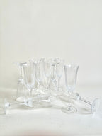 Set de 12 flûtes à champagne en cristal