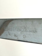 Set de 12 couteaux avec manche bambou