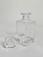 Carafe à whisky en cristal taillé