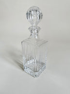 Carafe à whisky en verre épais