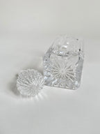 Carafe à whisky en verre épais