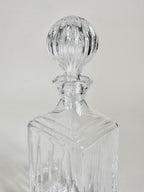 Carafe à whisky en verre épais