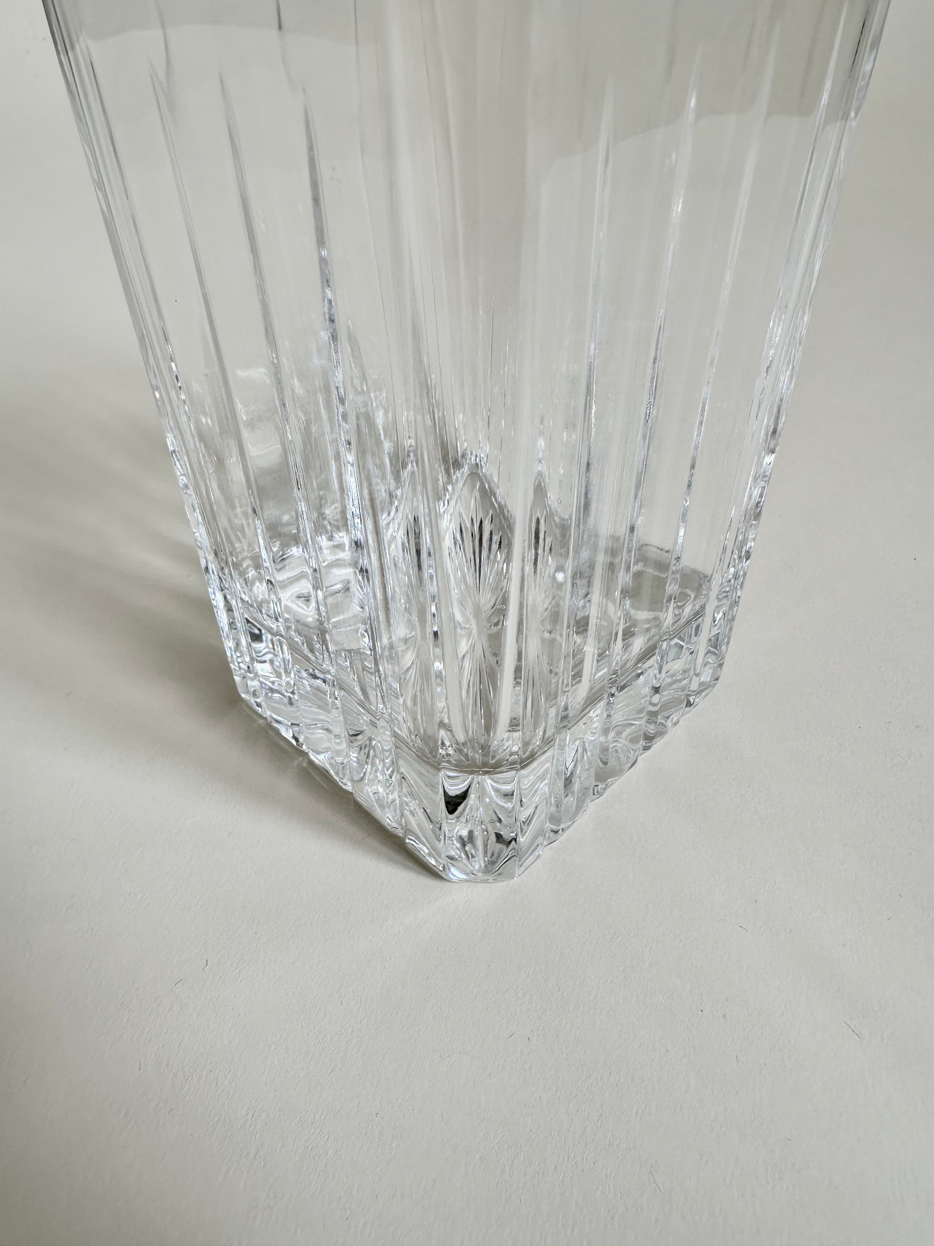 Carafe à whisky en verre épais