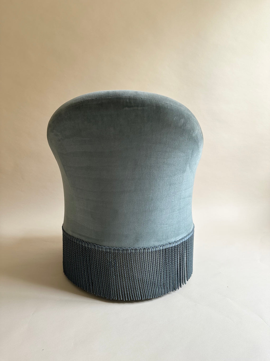 Fauteuils crapauds en velours bleu