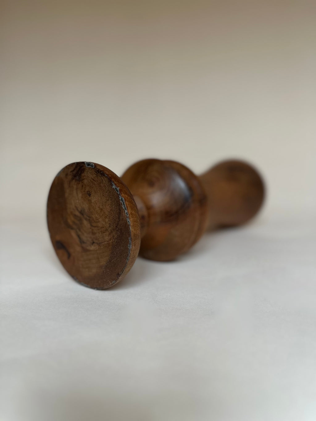 Vase en bois tourné