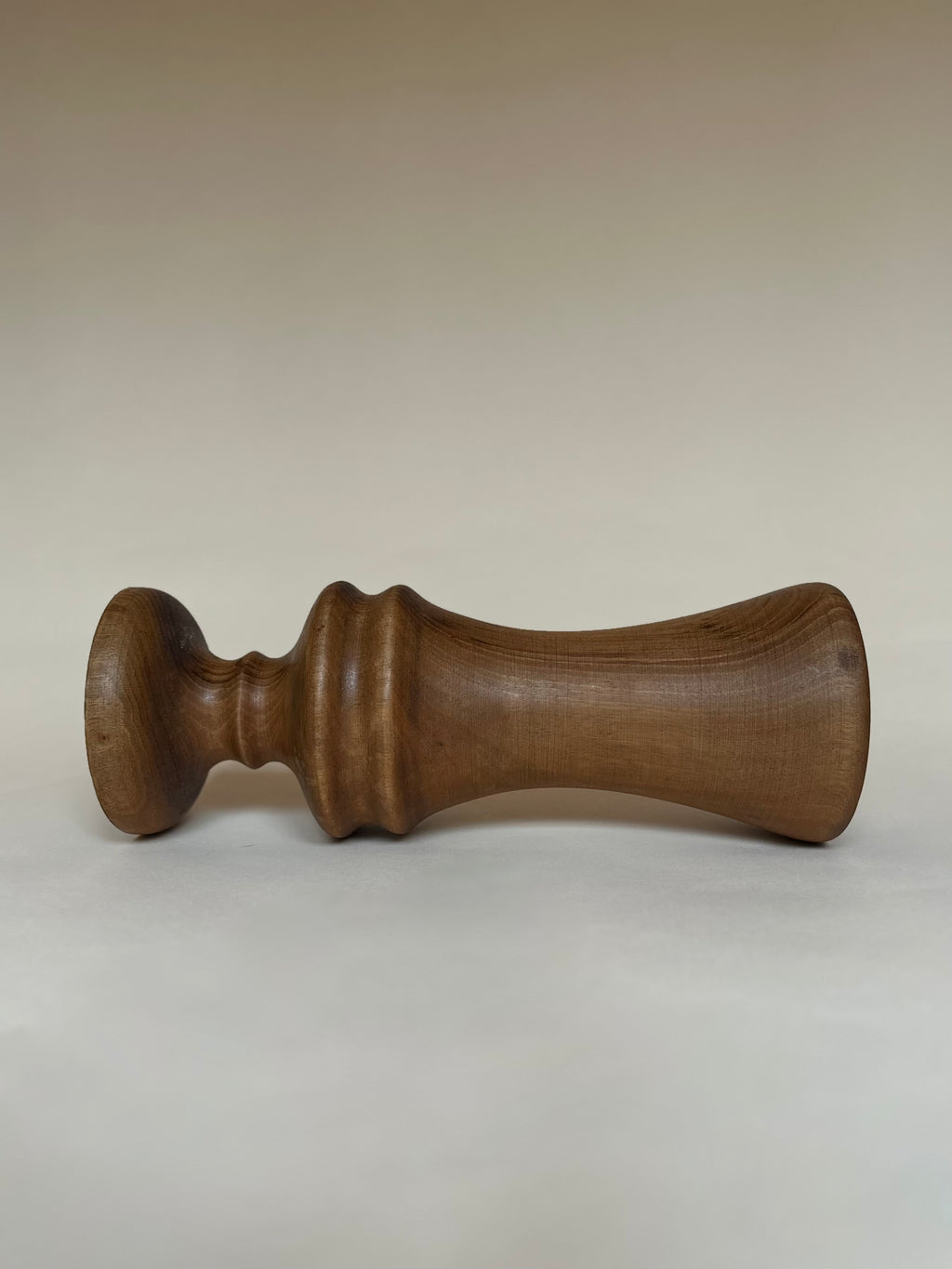 Vase en bois tourné