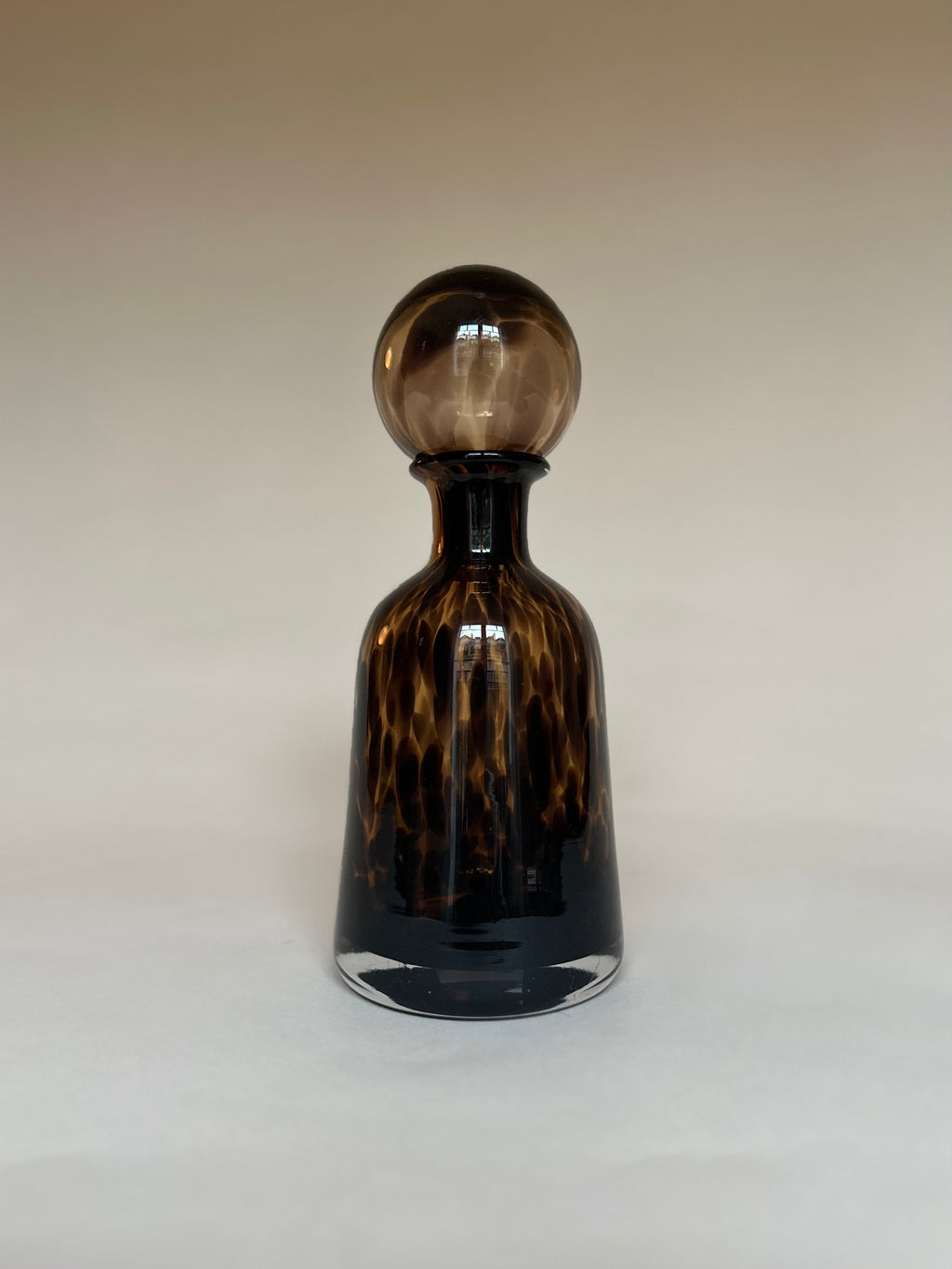 Carafe en verre écaille de tortue