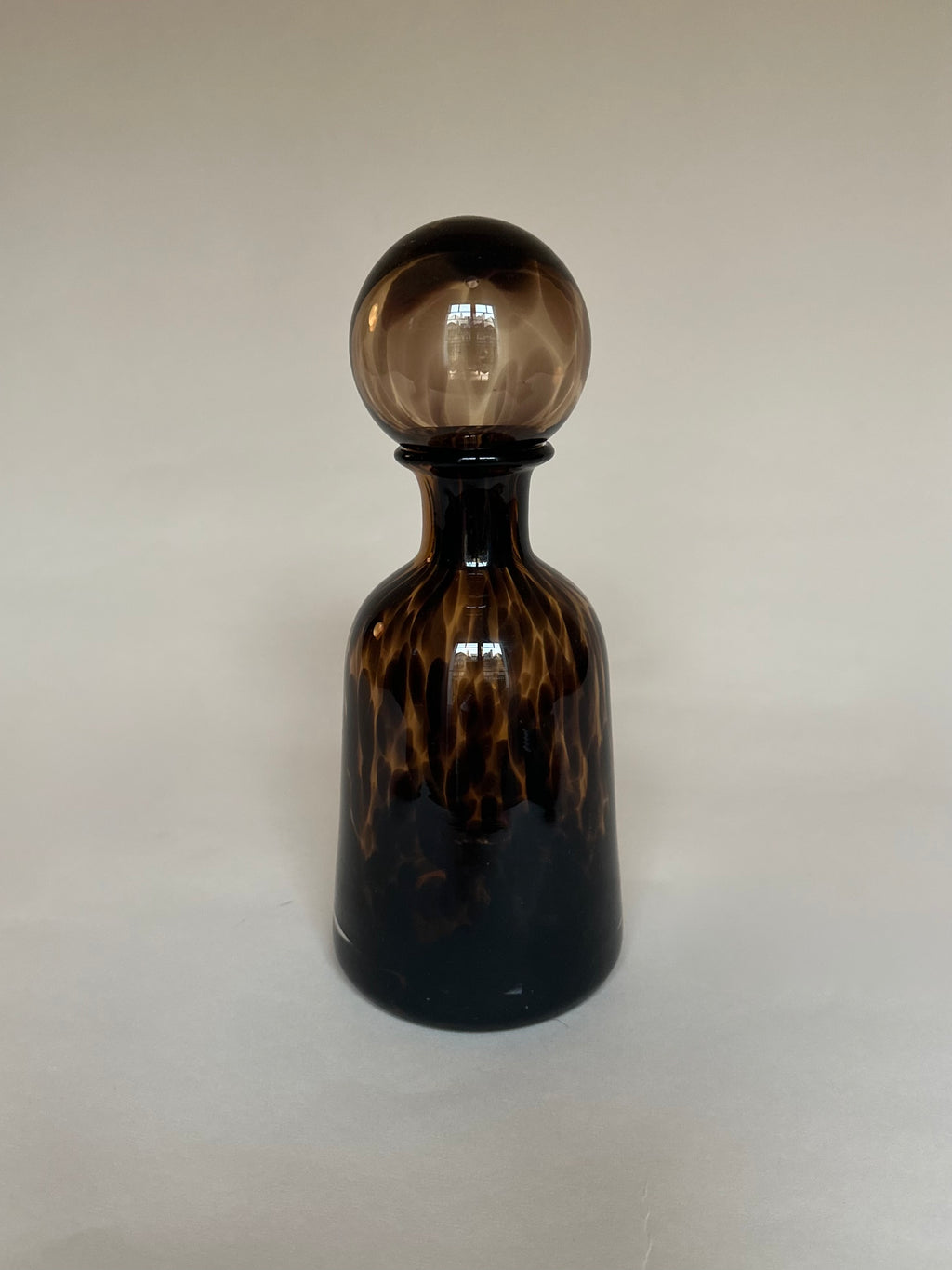 Carafe en verre écaille de tortue