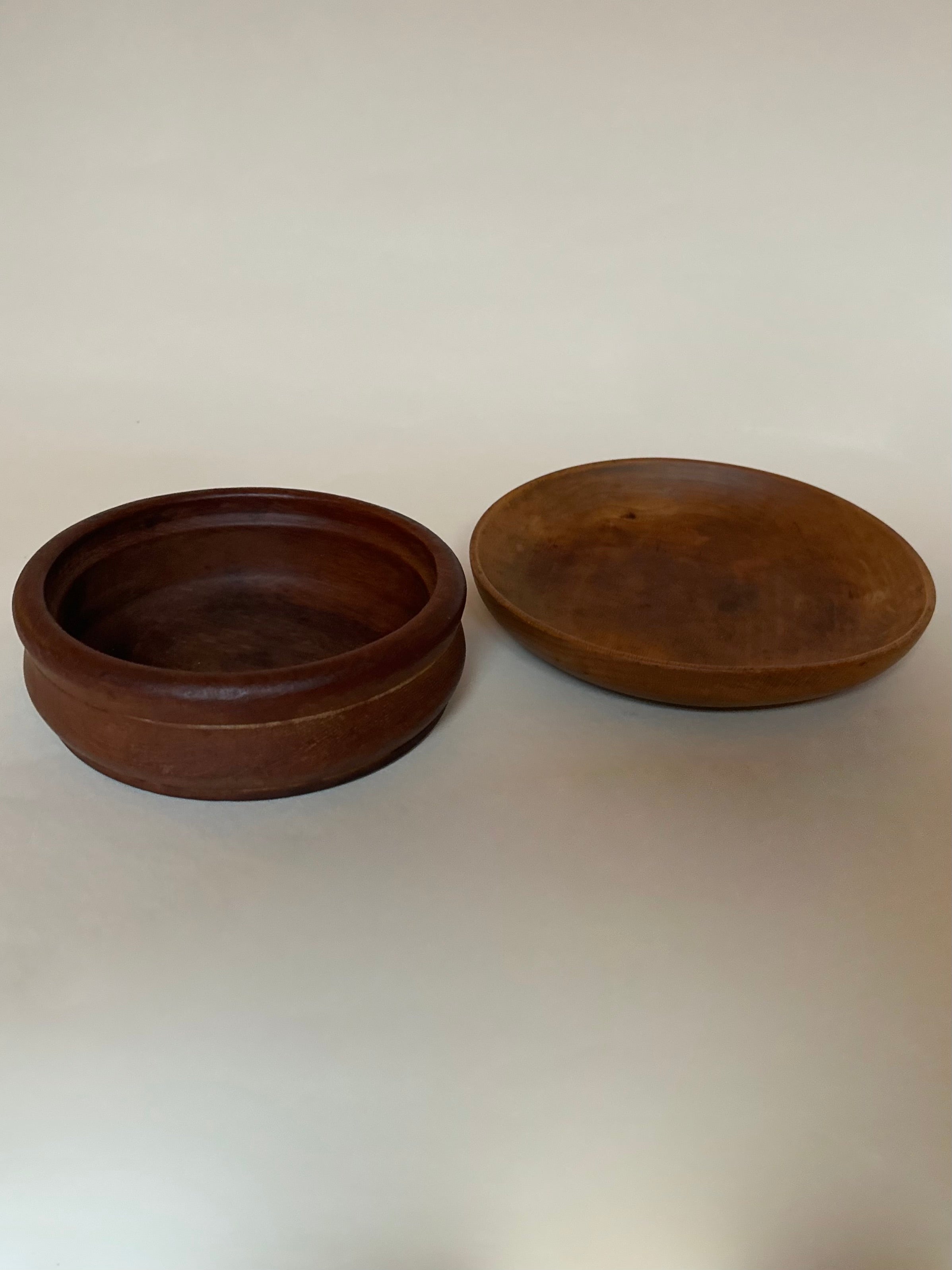 Vides-poche en bois brut