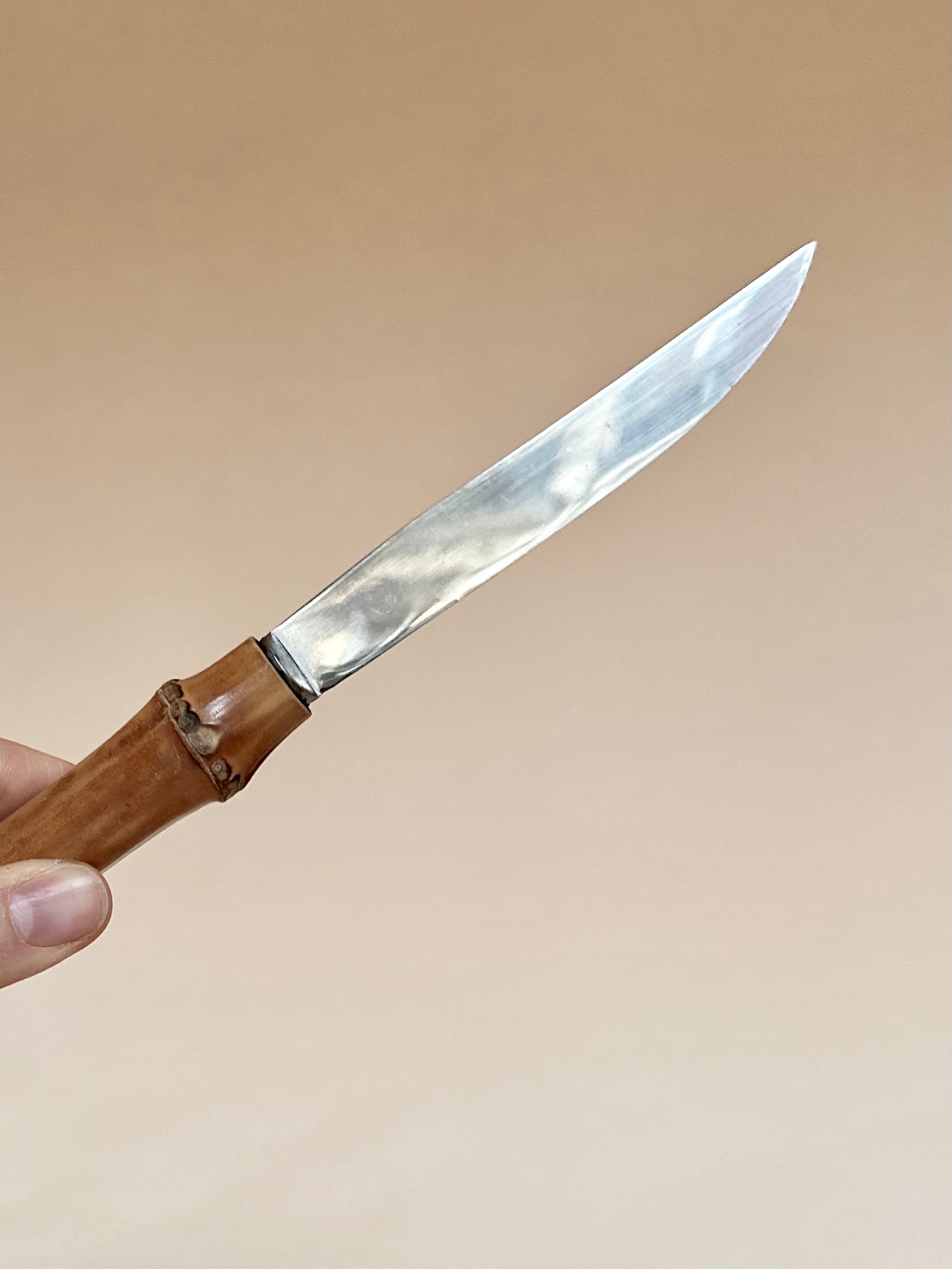 Couteaux avec manche bambou