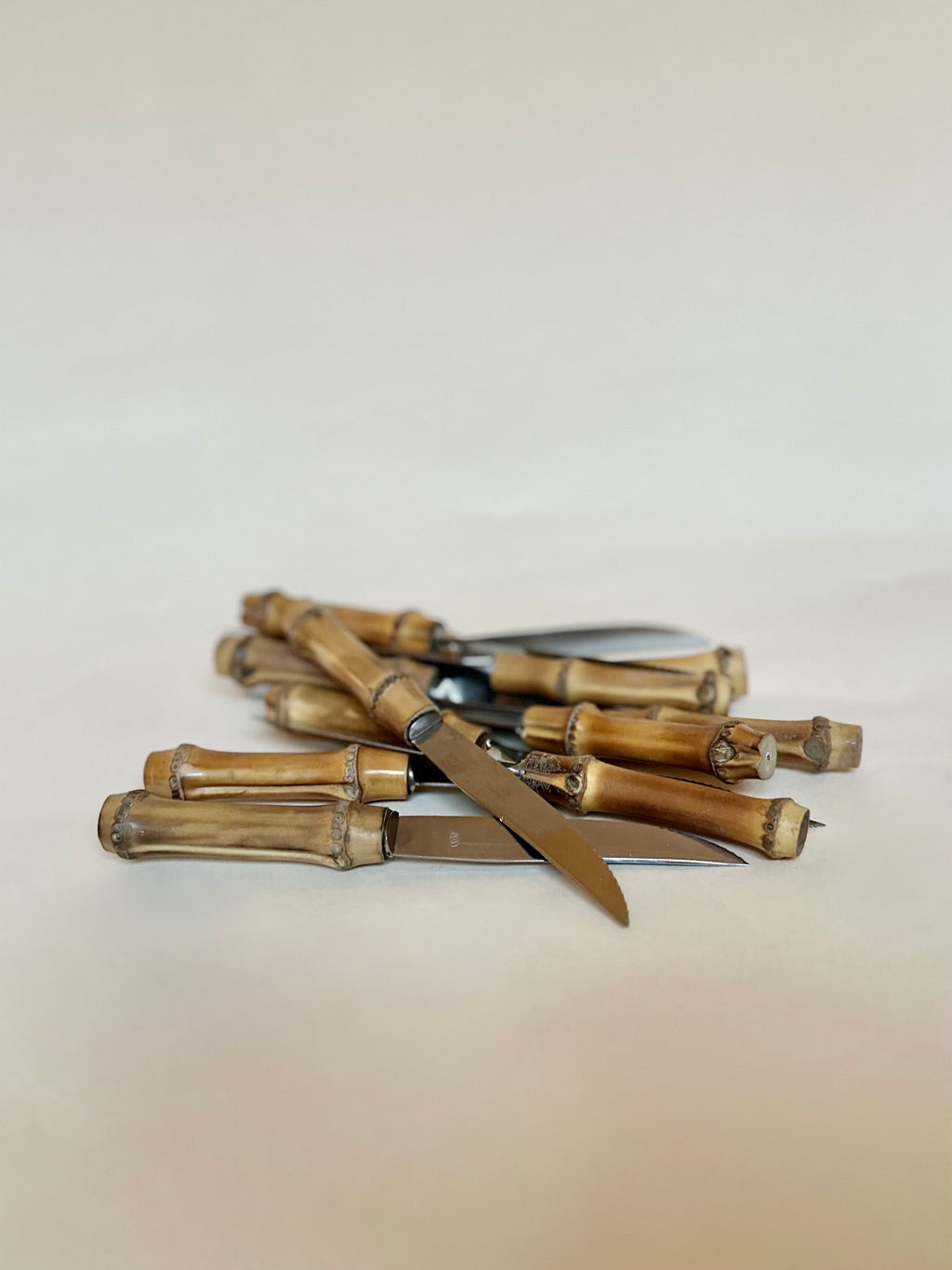 Couteaux avec manche bambou