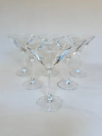 Set de six verres à martini