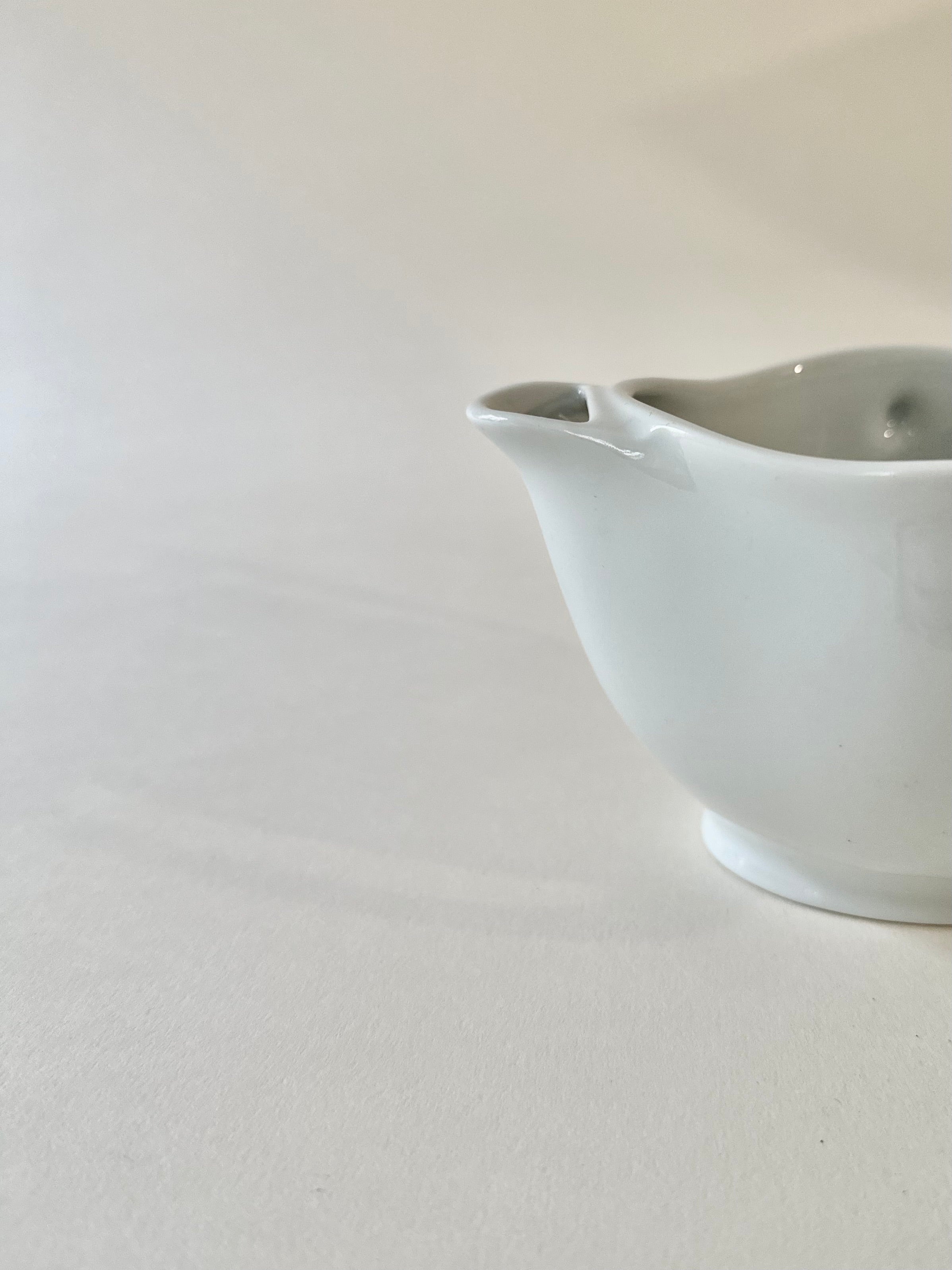 Saucière en porcelaine de Limoges