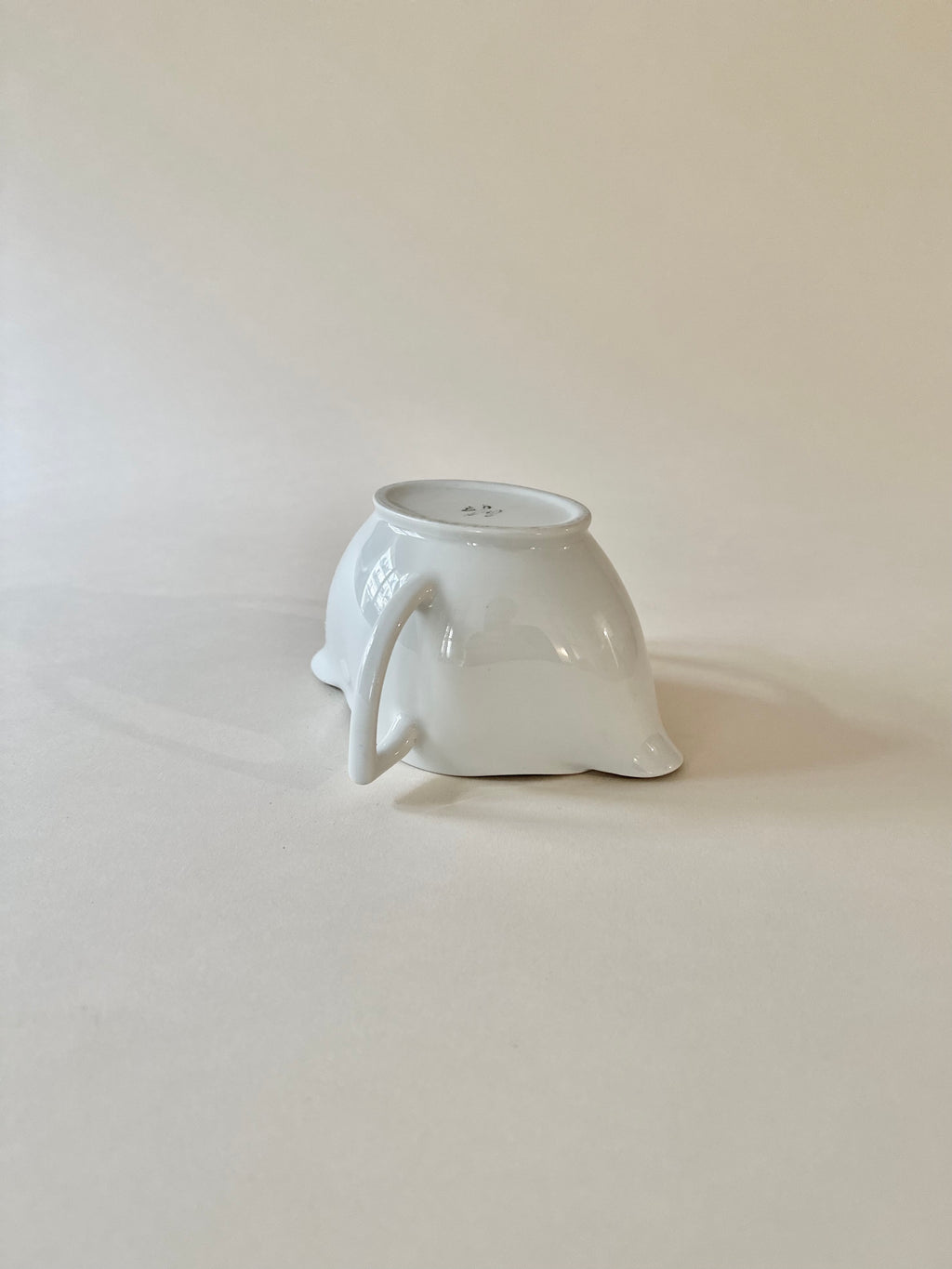 Saucière en porcelaine de Limoges