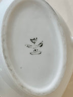 Saucière en porcelaine de Limoges