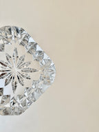 Duo de cendriers en cristal