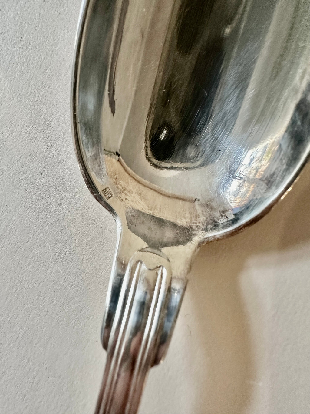 Service de douze couverts en métal argenté