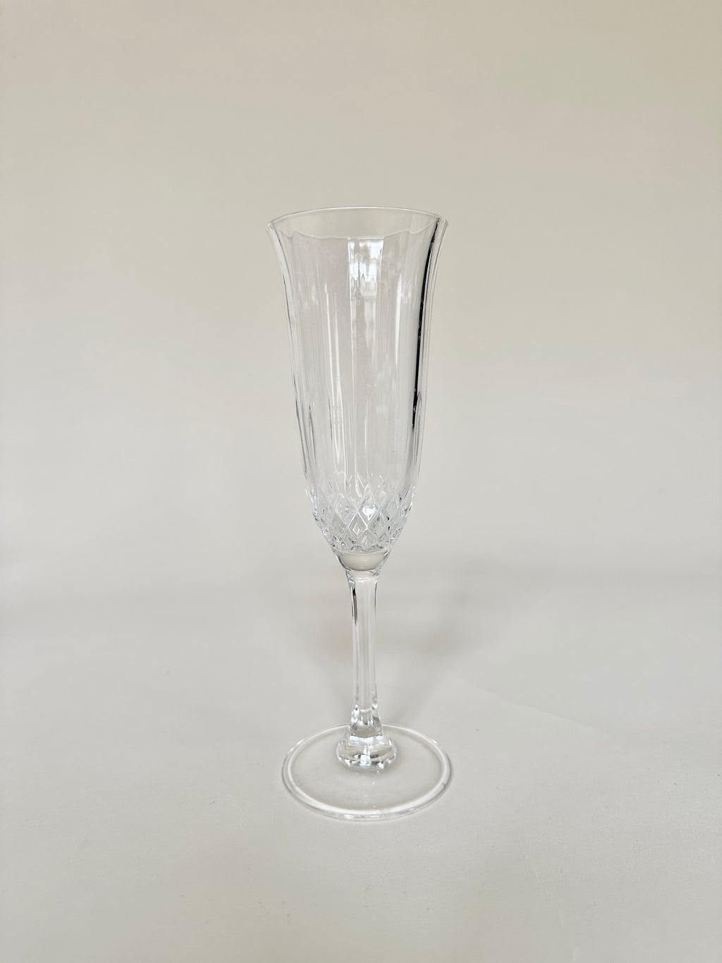 Set de 12 flûtes à champagne en cristal