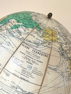 Globe terrestre Girard, Barrère et Thomas