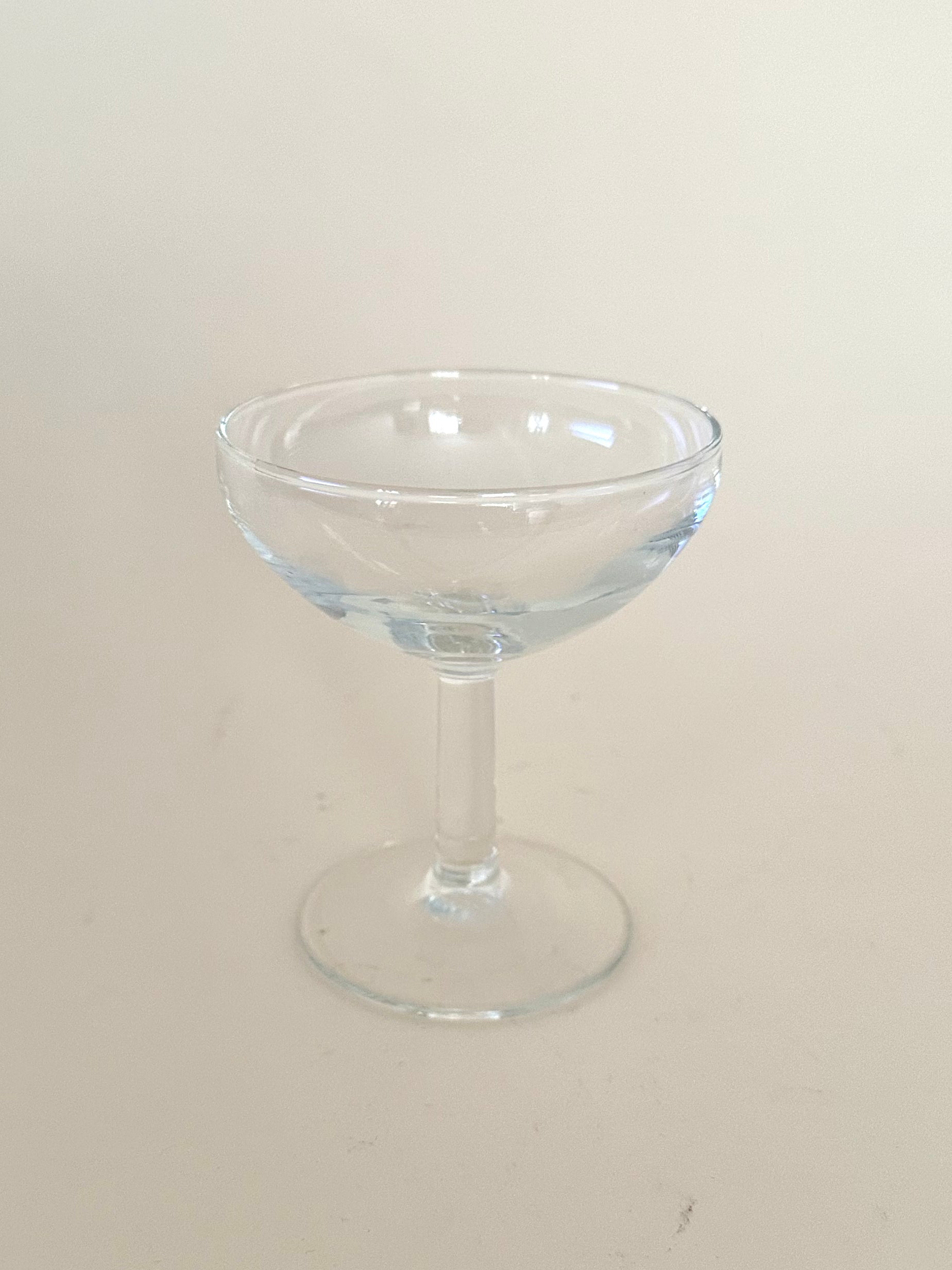 Set de six coupes à champagne