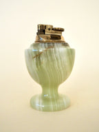 Briquet de table en onyx vert