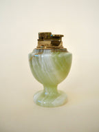 Briquet de table en onyx vert