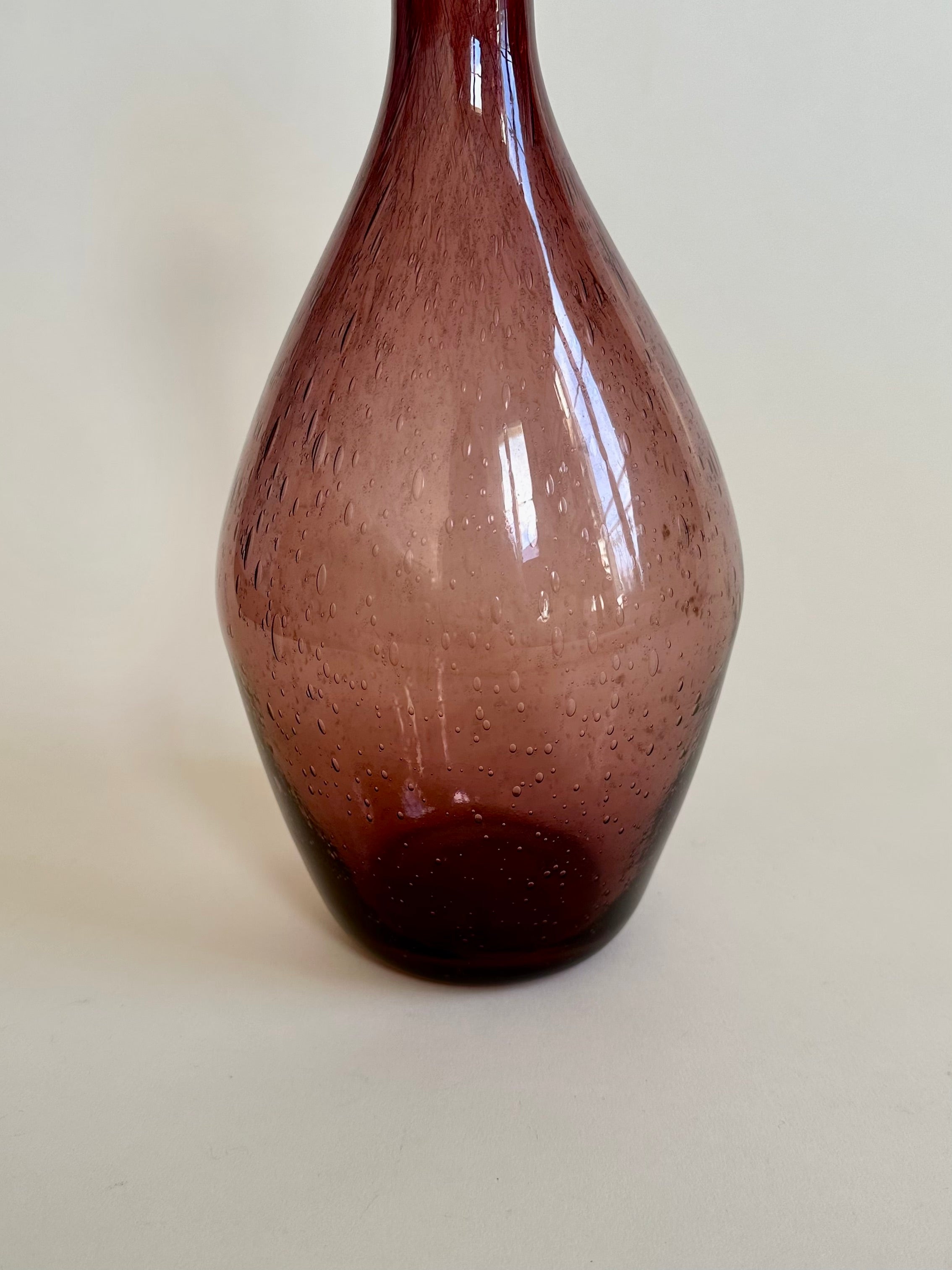 Carafe en verre bullé Biot