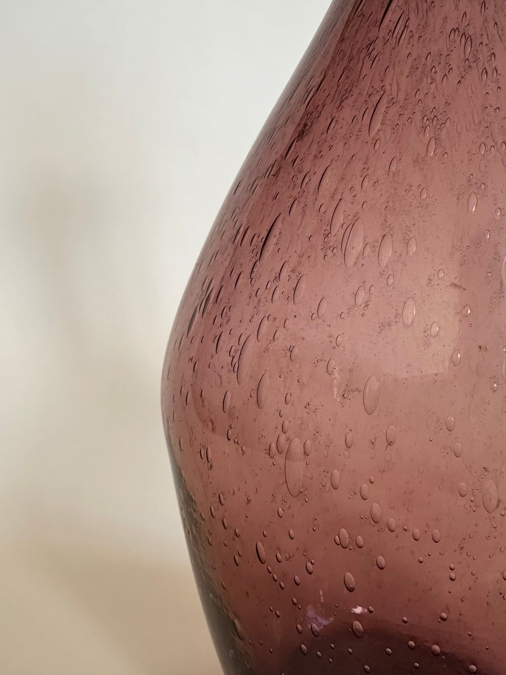 Carafe en verre bullé Biot